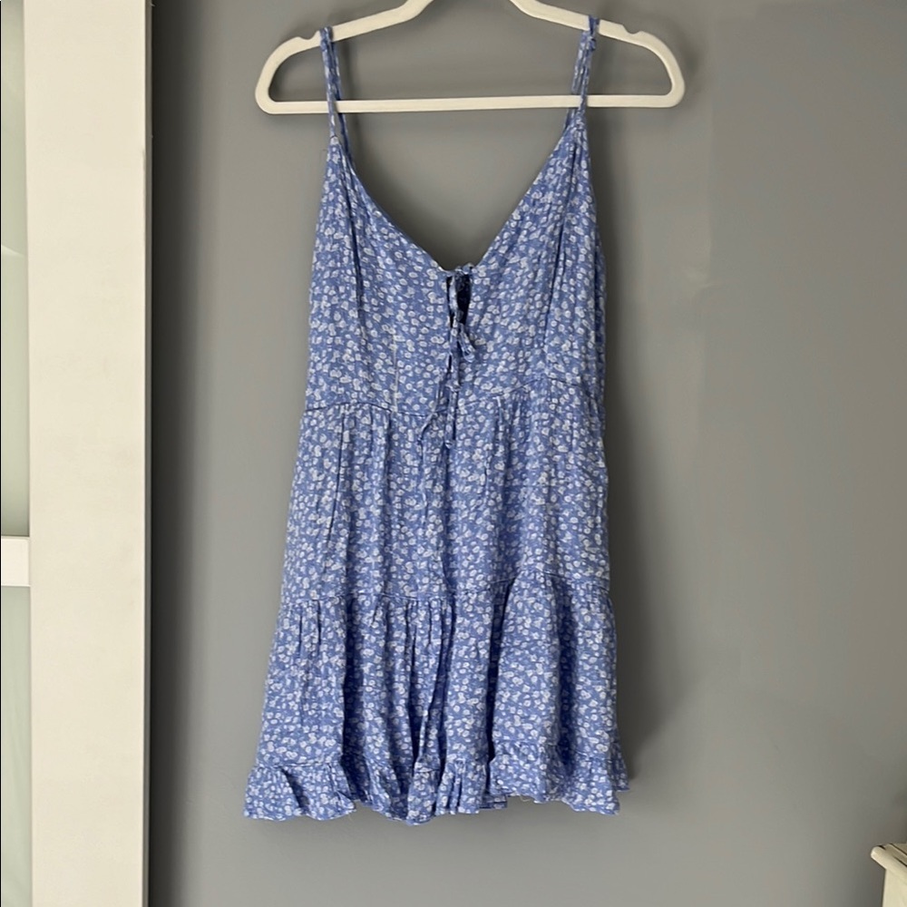 Blue Floral Sundress